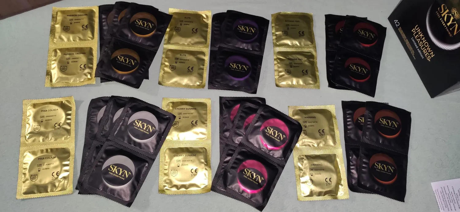 SKYN Unknown Pleasures préservatifs x42 assortiment sans latex