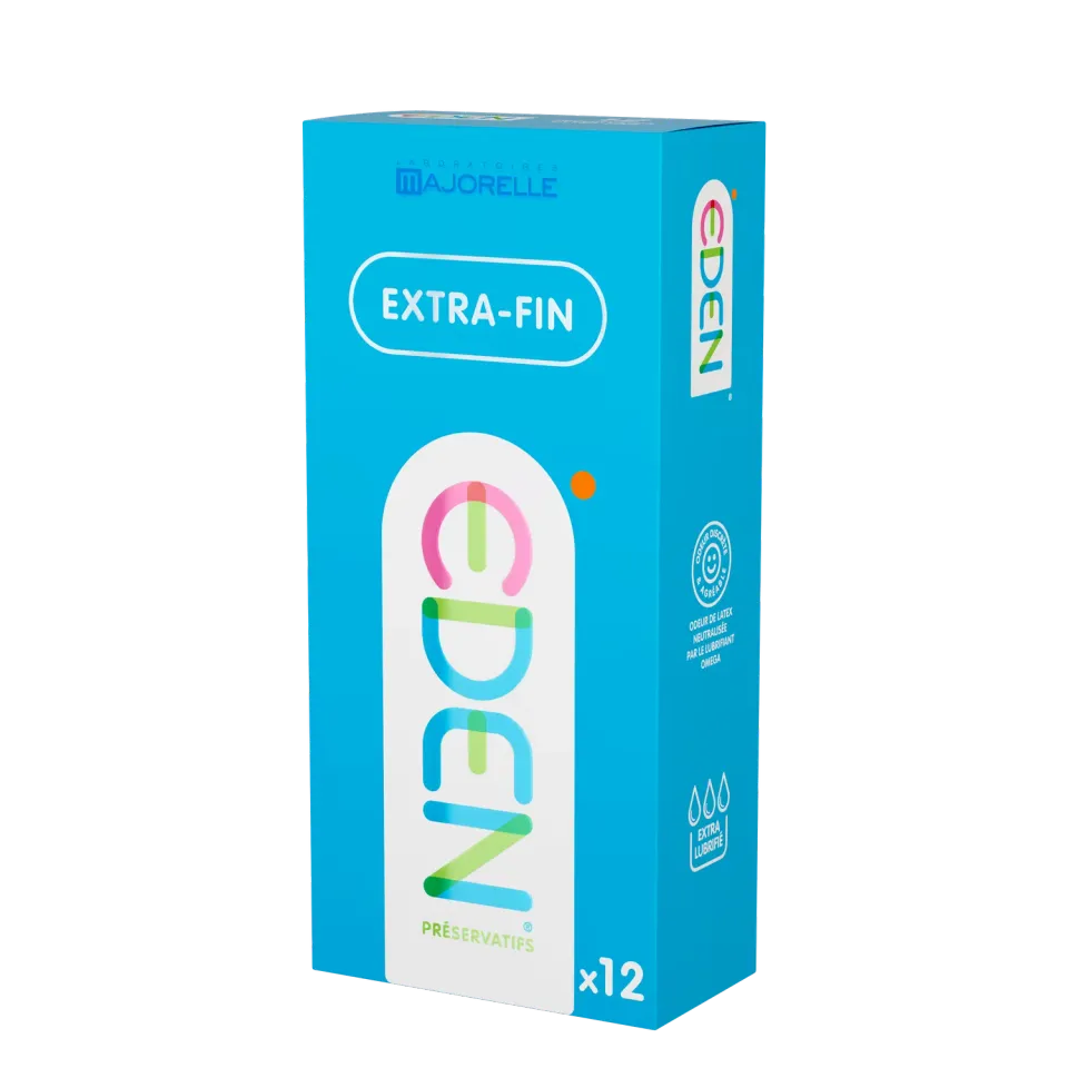 Eden Gen Extra-fin préservatif fin boîte de 3