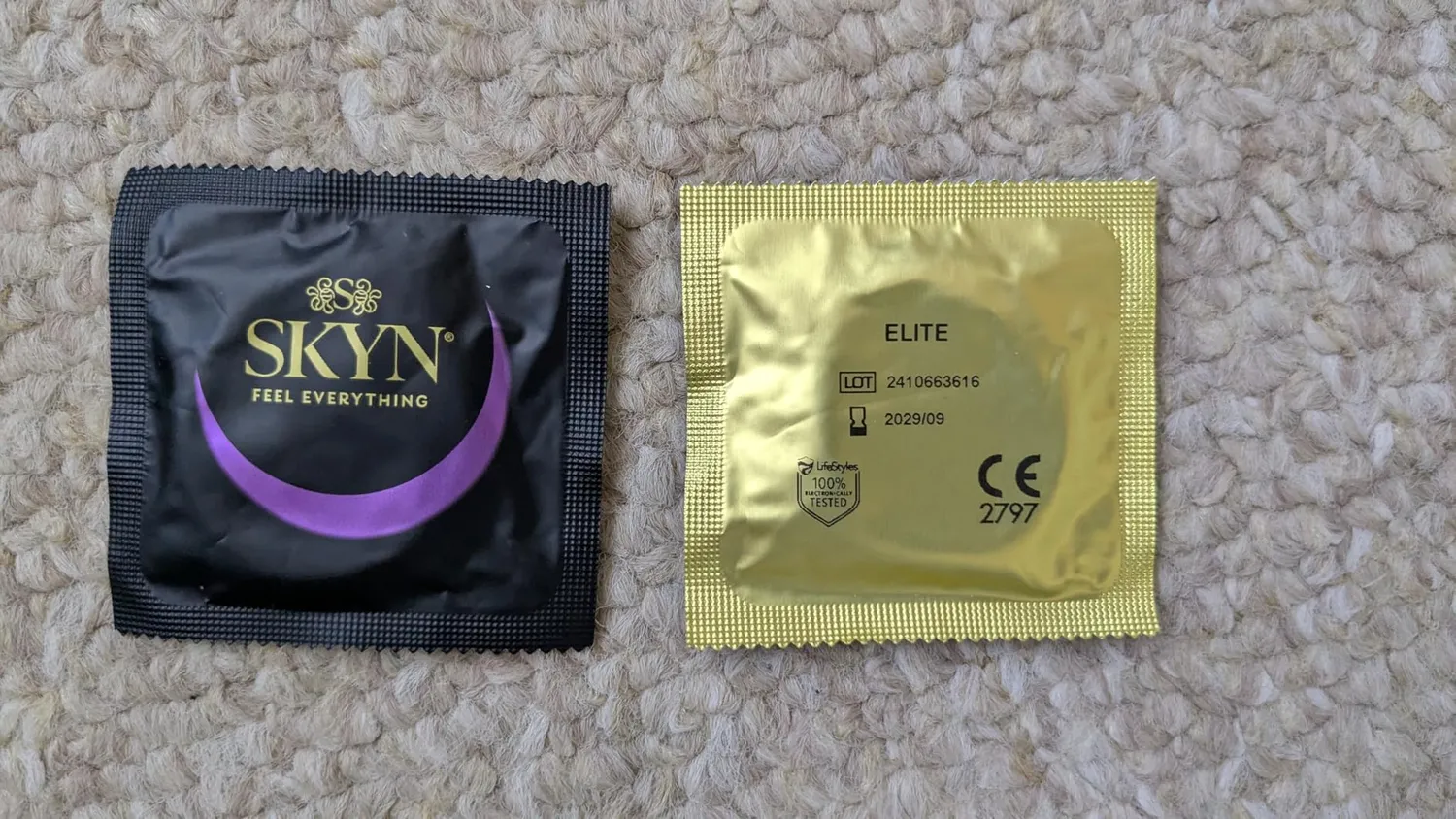 SKYN Elite préservatifs sans latex x22 ultra-fins