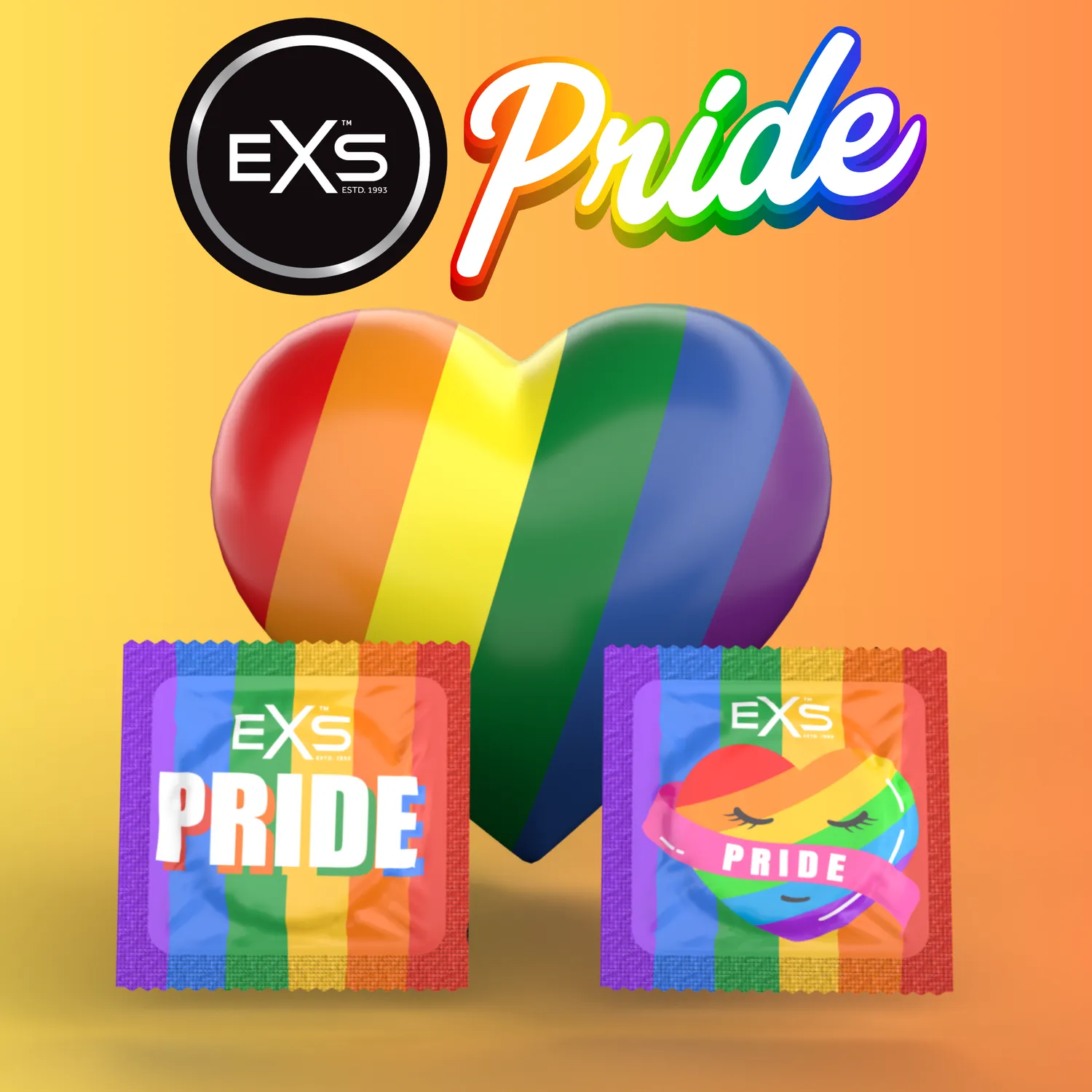 EXS Pride préservatif classique lot 144