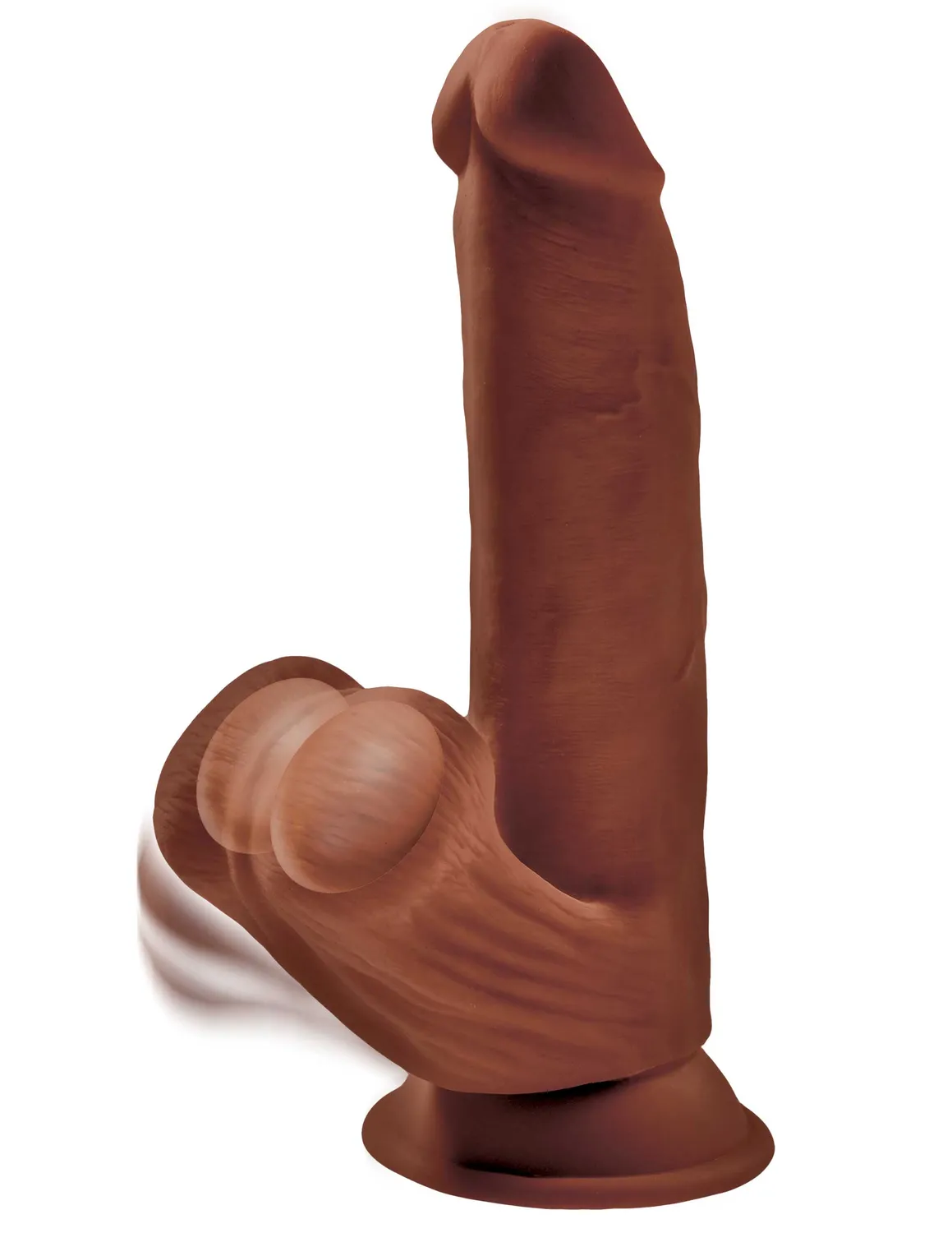 King Cock Plus 8" gode triple densité bourse mobile