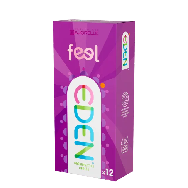 Eden Gen Feel préservatif perlé sensations boîte