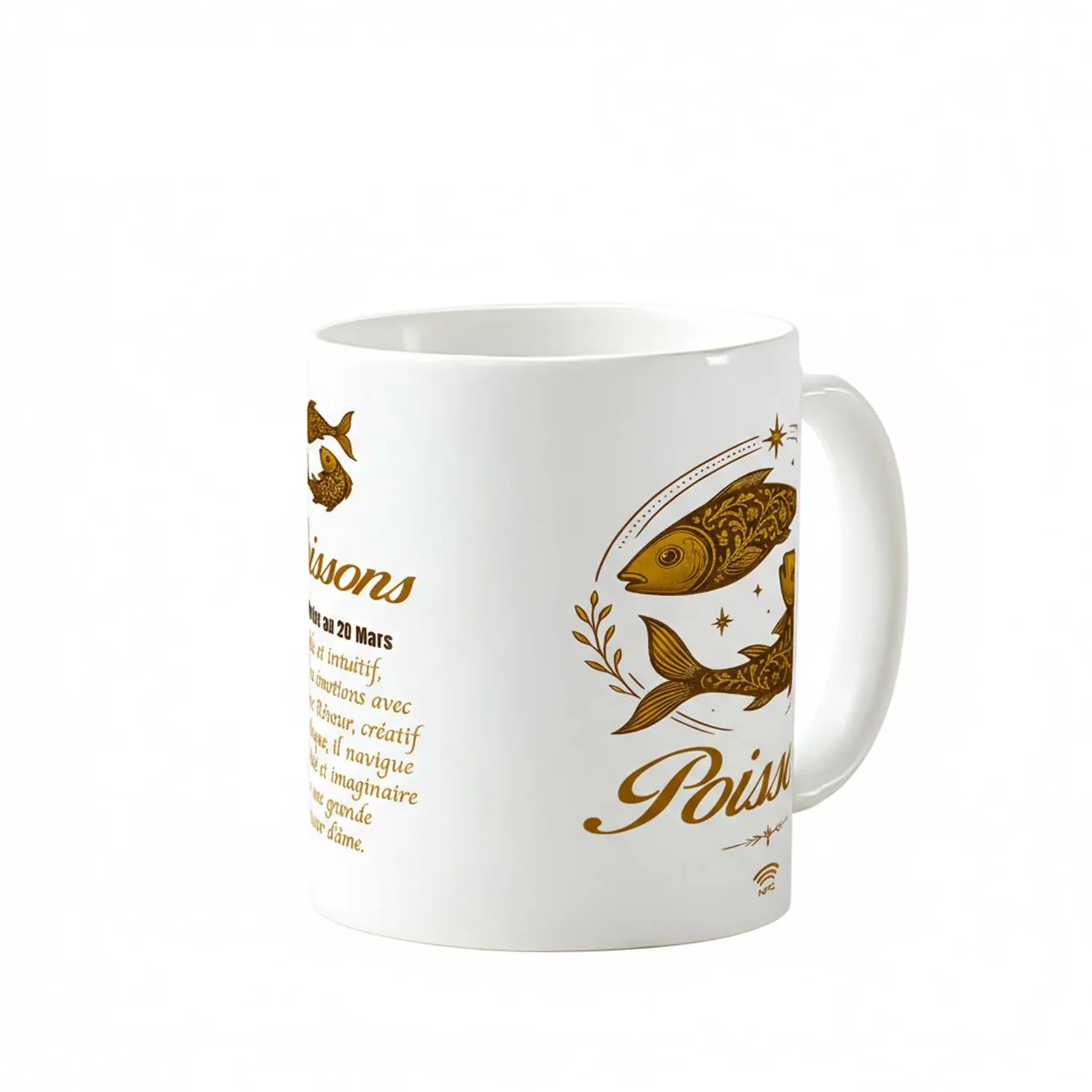 Callvin Horoscup Scorpion mug NFC horoscope quotidien