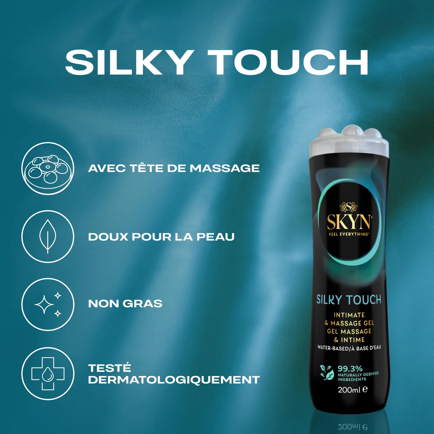 Skyn Silky Touch lubrifiant intime eau 200 ml