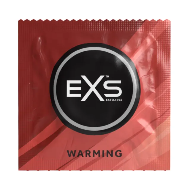 EXS Warming préservatifs chauffants 54mm lot de 144 effet chaud