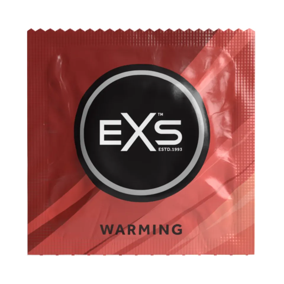 EXS Warming préservatifs chauffants 54mm lot de 144 effet chaud