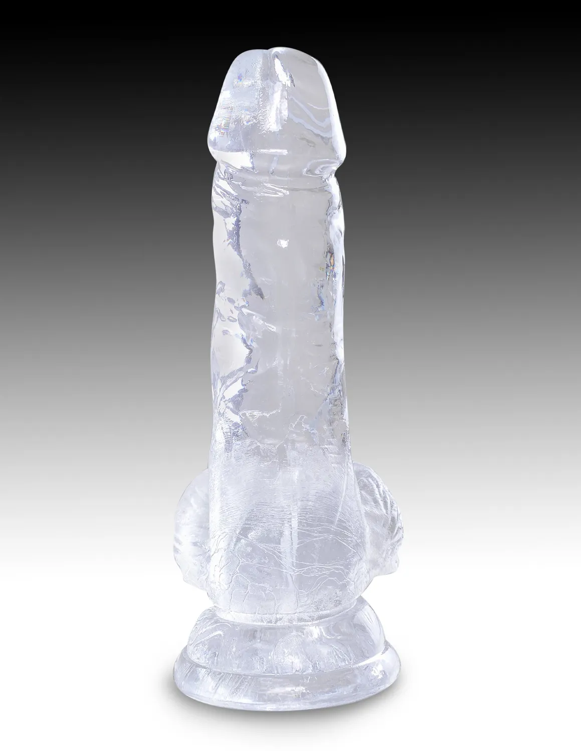 King Cock Clear 5 pouces gode transparent