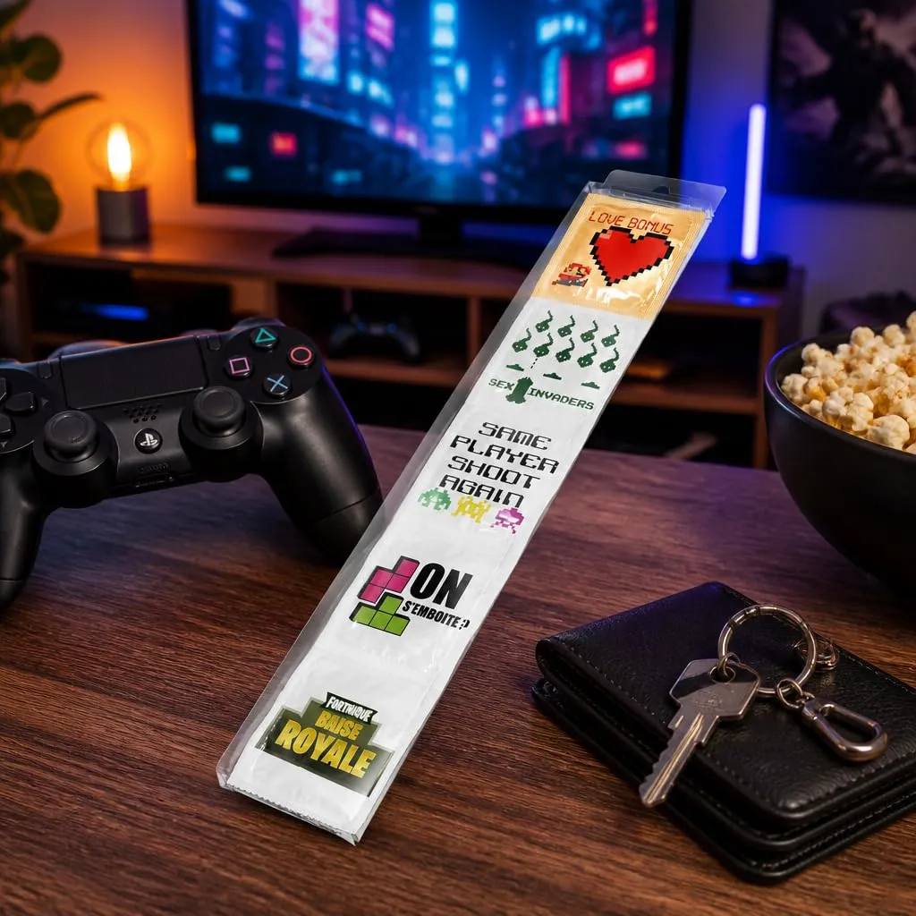 Callvin Jeux Vidéos préservatifs x5 latex fin