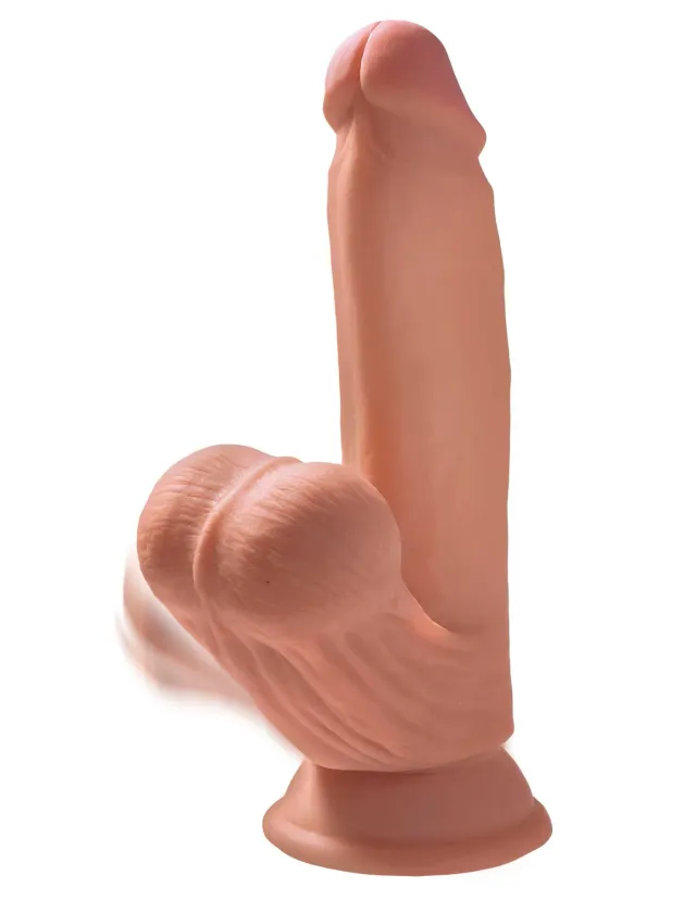King Cock Plus 7" gode réaliste triple densité boules