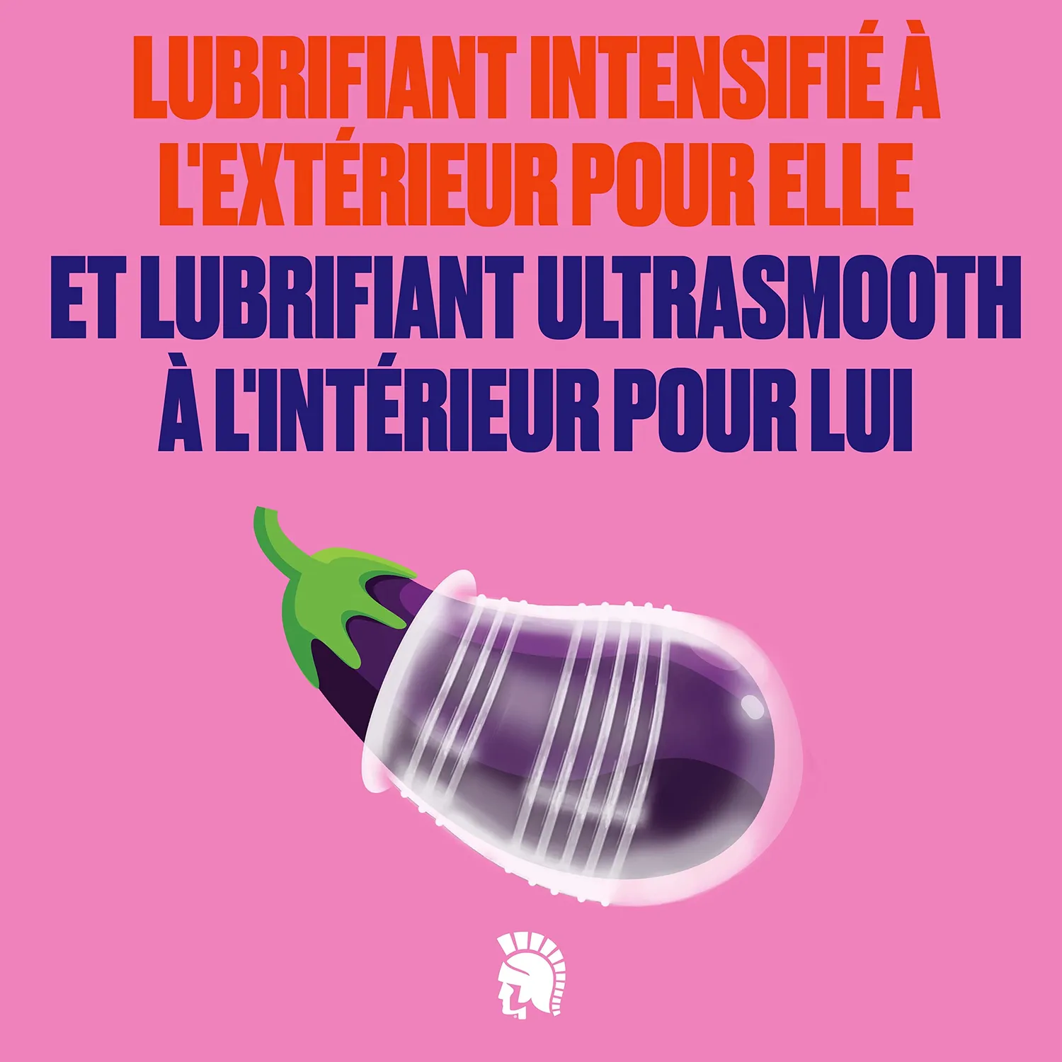 Trojan Double Ecstasy préservatifs x10 ultra nervurés lubrifiés