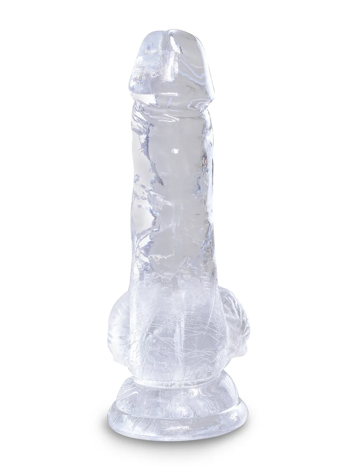 King Cock Clear 5 pouces gode transparent
