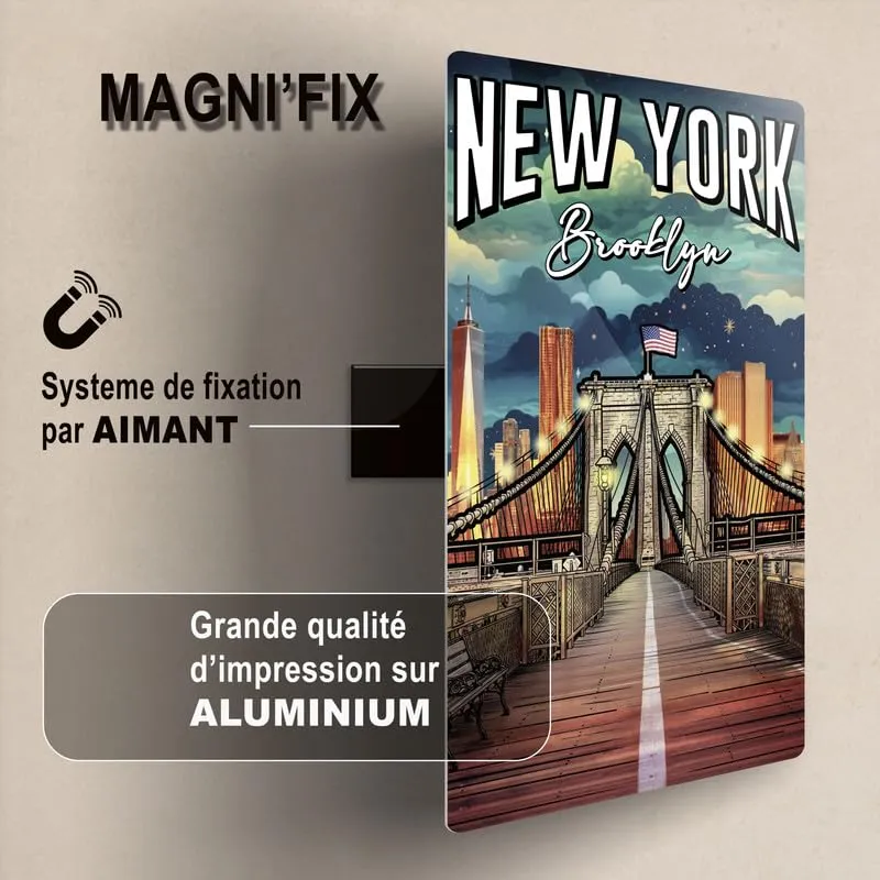 Callvin Magni'Fix Brooklyn tableau alu 30x40 cm brillant