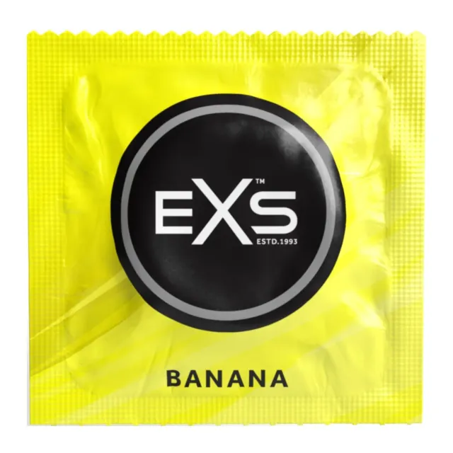 EXS Banane préservatifs parfumés 54 mm x100