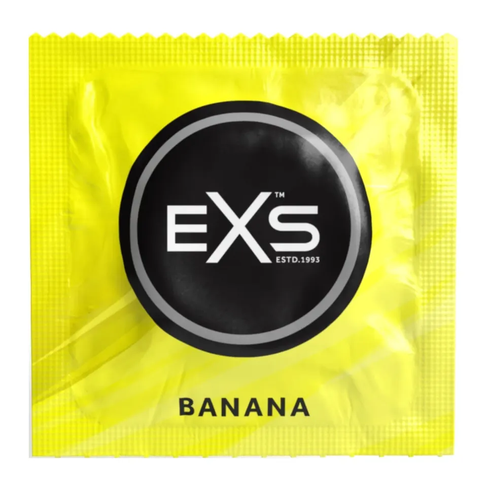 EXS Banane préservatifs parfumés 54 mm x100