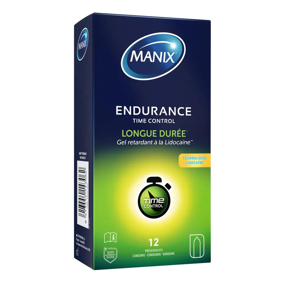 Manix Endurance Time Control préservatifs x12 retardants