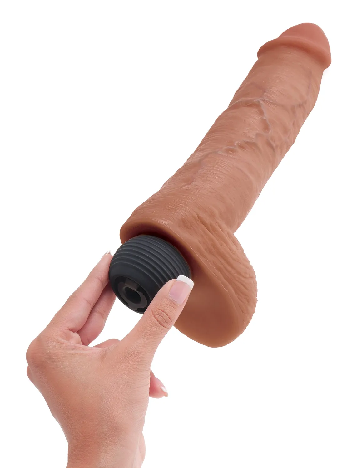 King Cock 8 Squirting gode éjaculateur hâlé