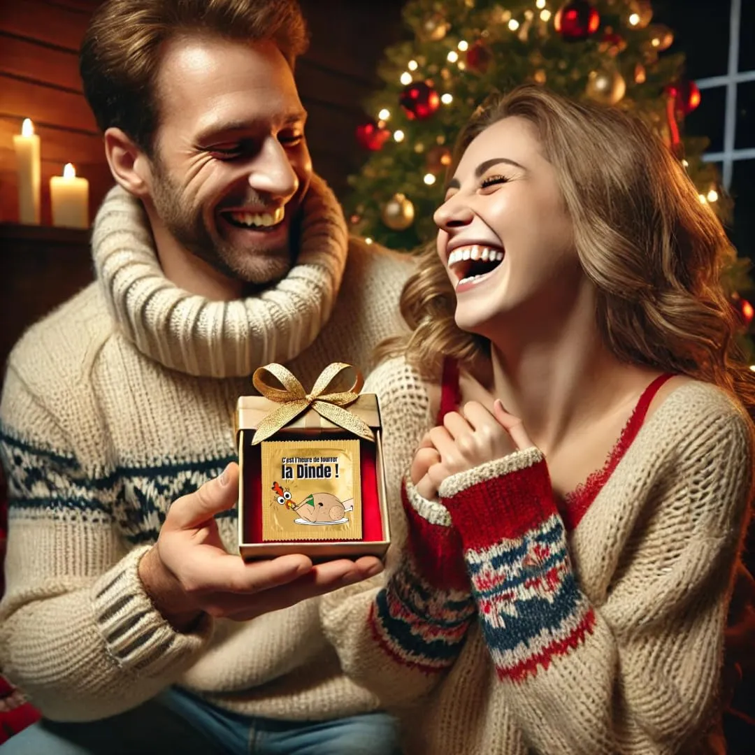 Callvin Noël préservatif C’est l’heure de fourrer la dinde
