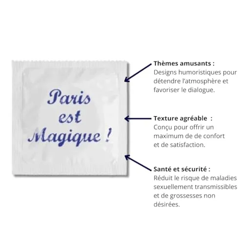 Callvin Ile-de-France Paris Est Magique préservatif humoristique x1