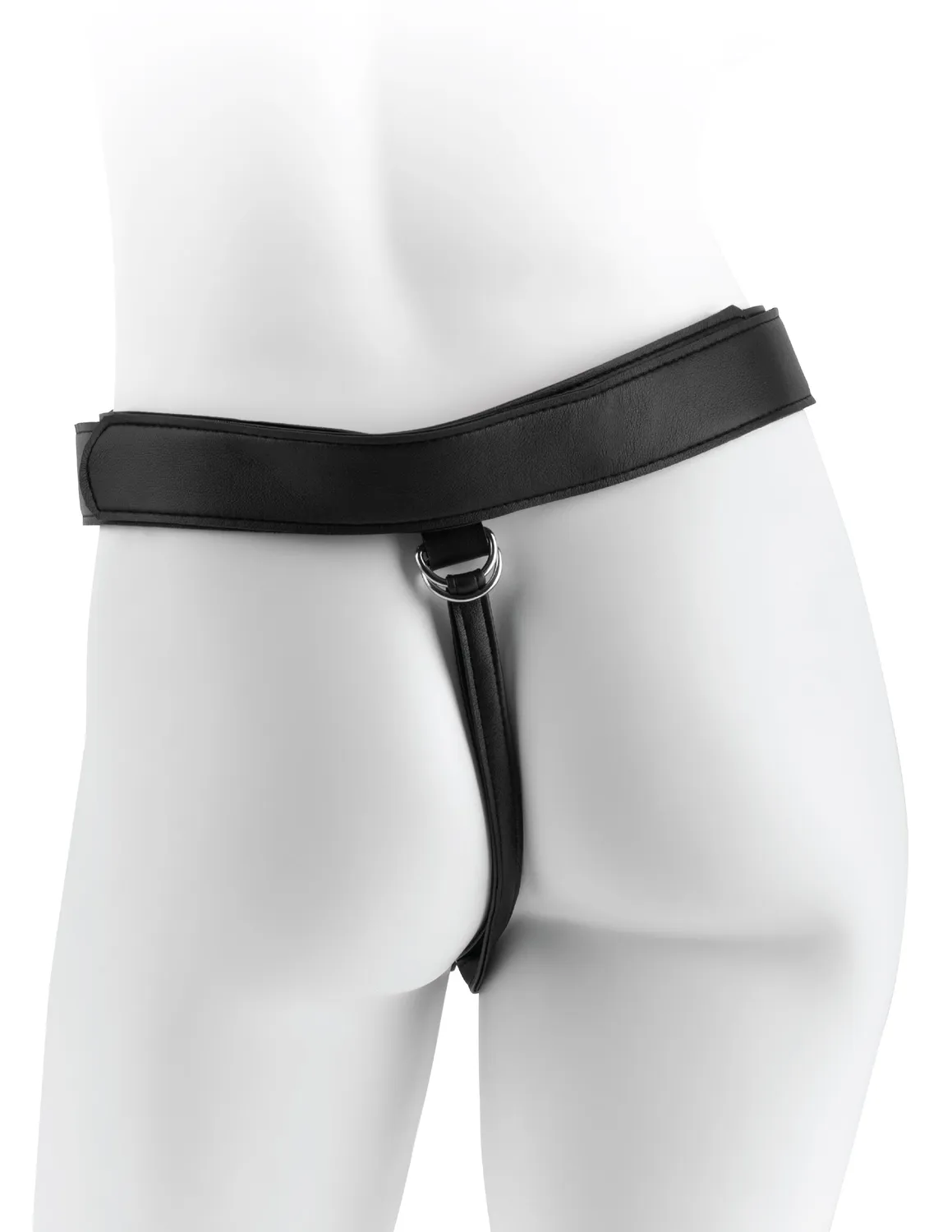 King Cock 7" gode ceinture décalotté + harnais clair