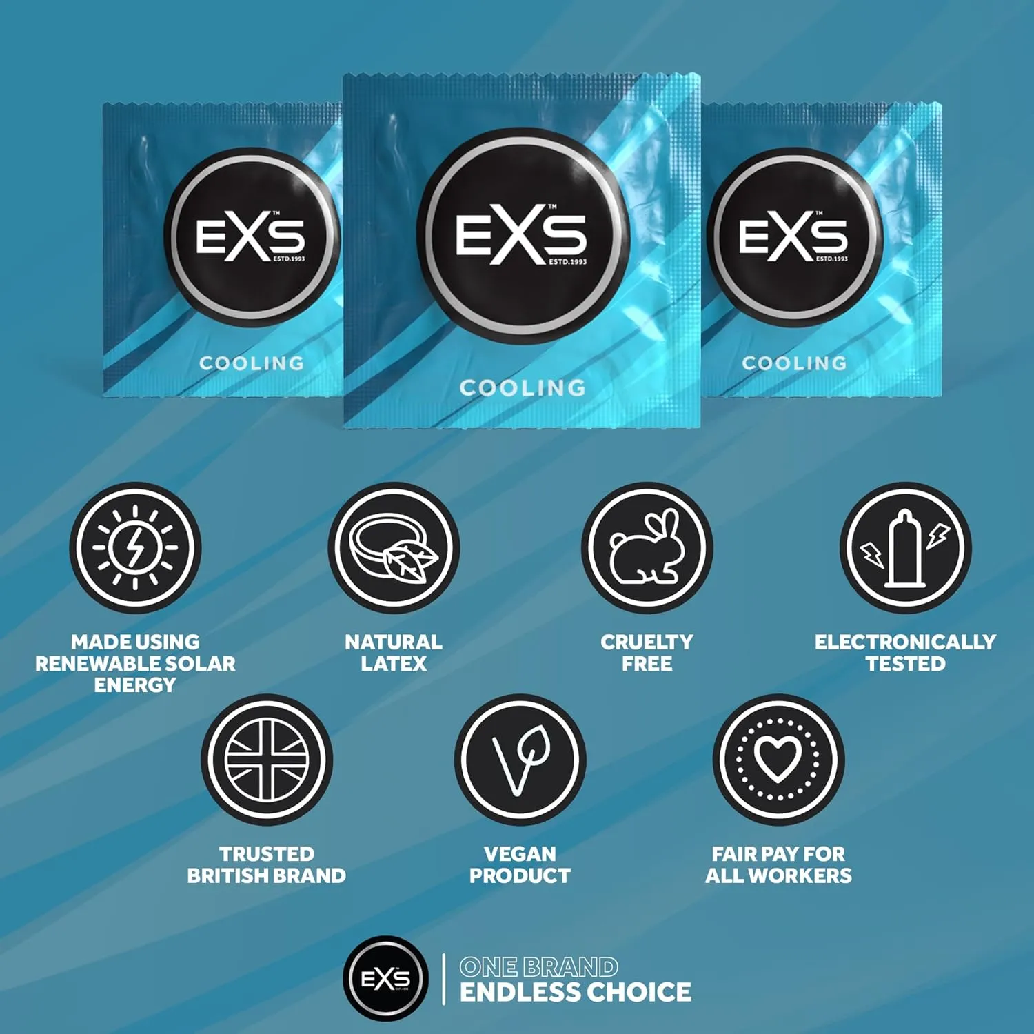 EXS Cooling préservatifs effet froid 144