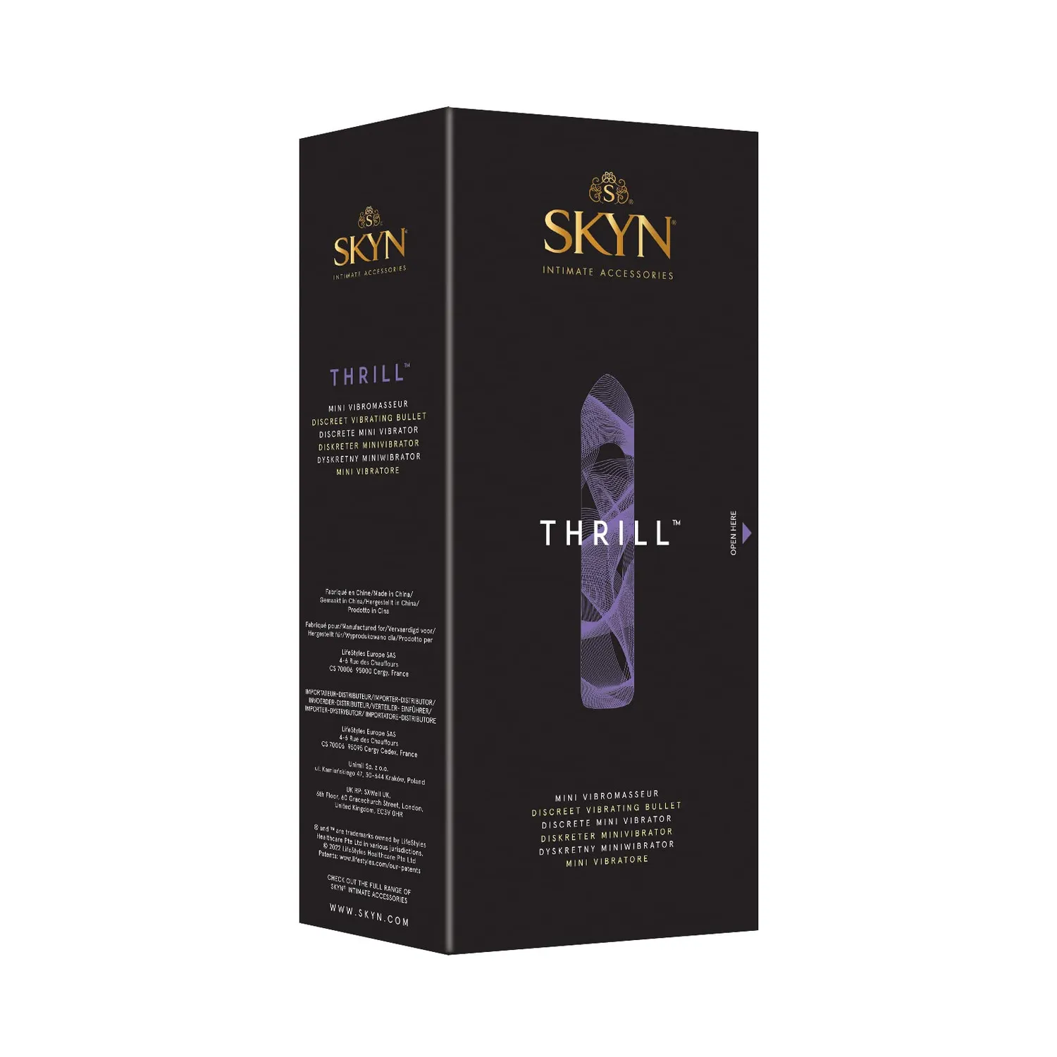 Skyn Thrill Bullet mini vibromasseur clitoris rechargeable