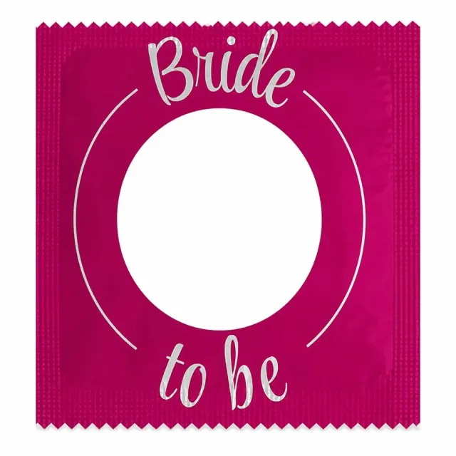 Callvin Bride to be préservatifs personnalisables lot de 5 lubrifiés
