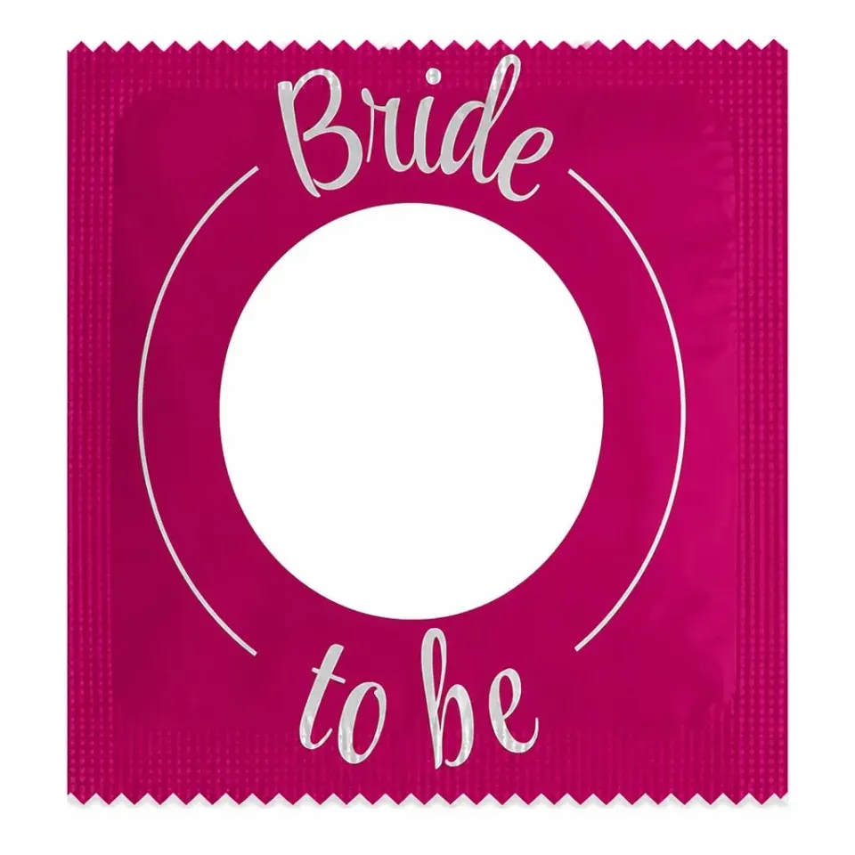 Callvin Bride to be préservatifs personnalisables lot de 5 lubrifiés