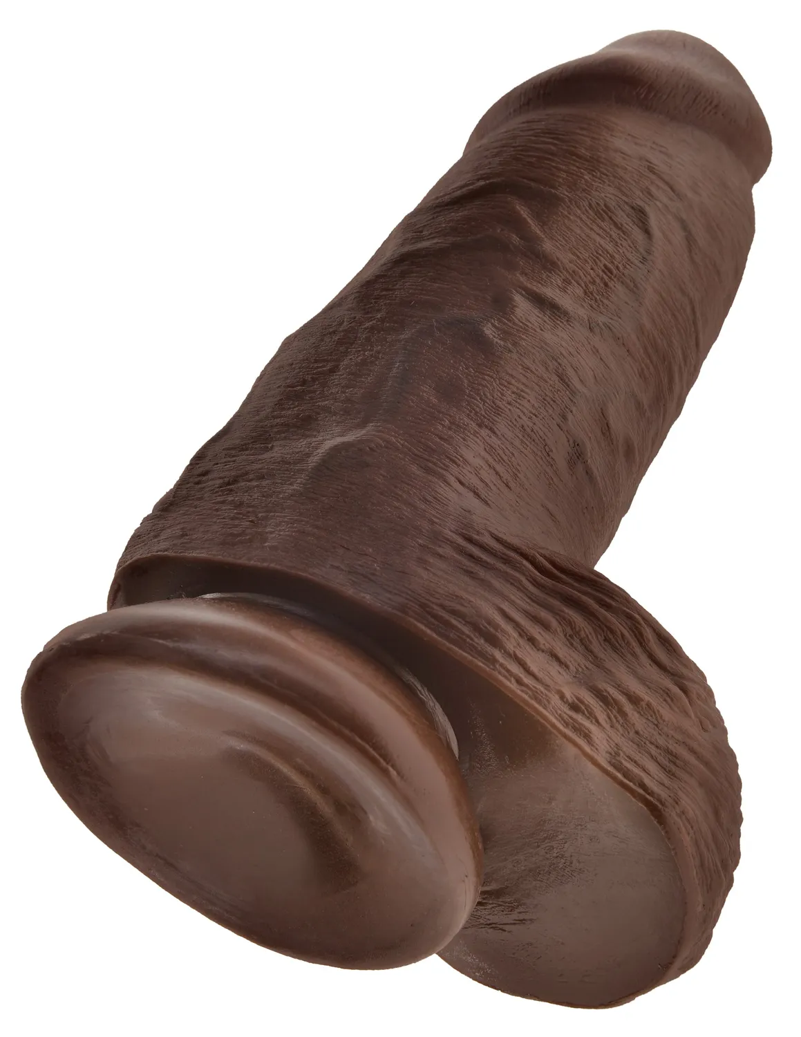 King Cock 9 pouces gode épais marron