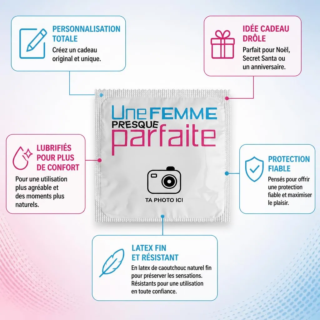 Callvin Une femme Parfaite préservatifs lot de 5 fin